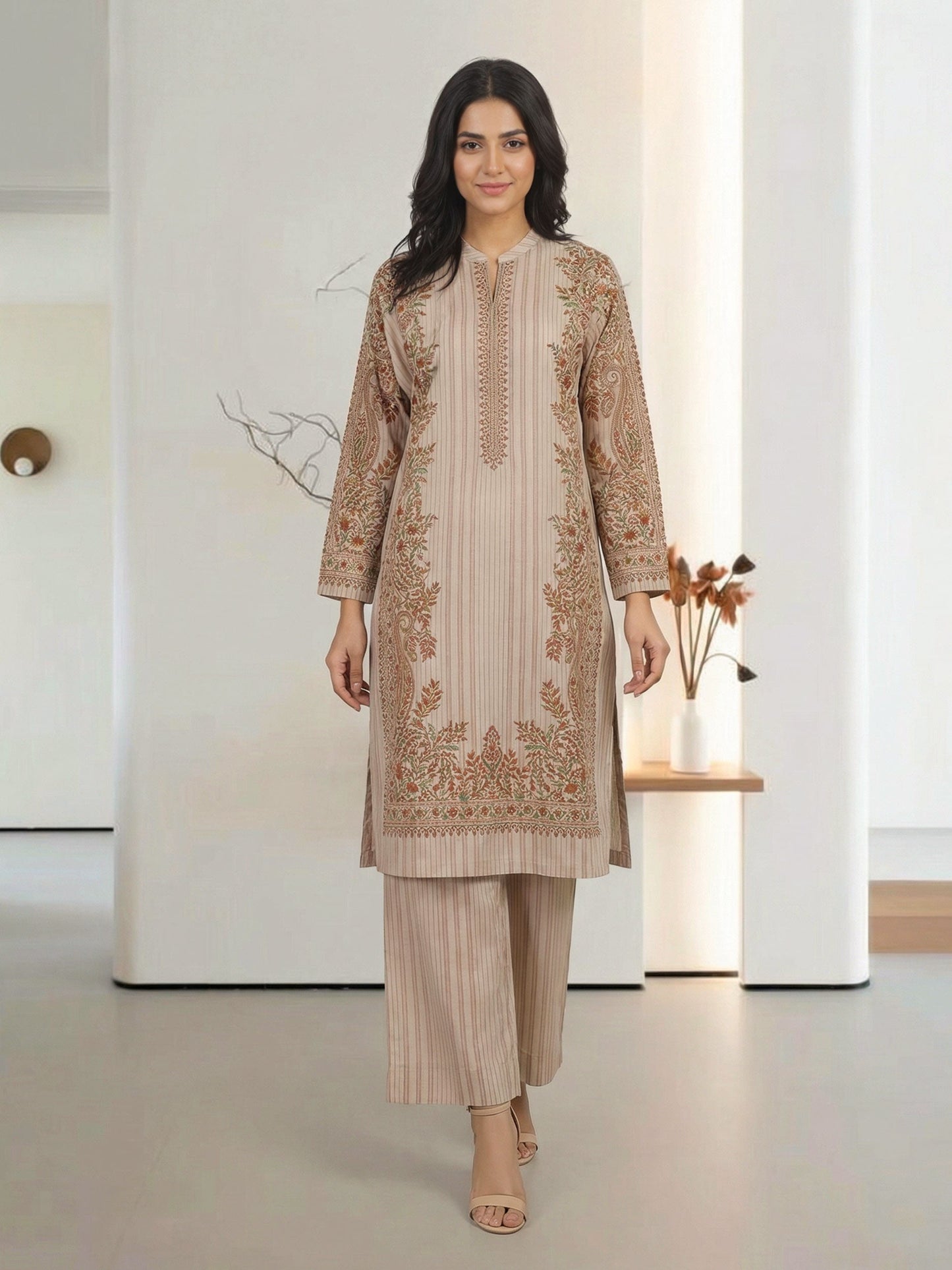 2 Piece Lawn Suit (Pret)