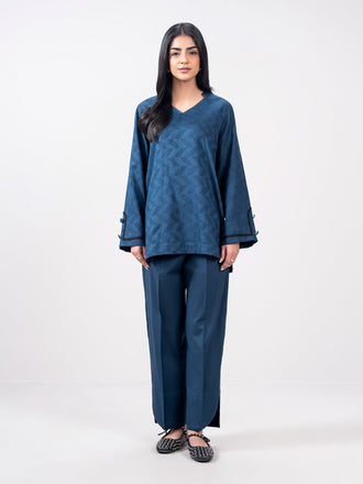 self-jacquard-co-ord-set