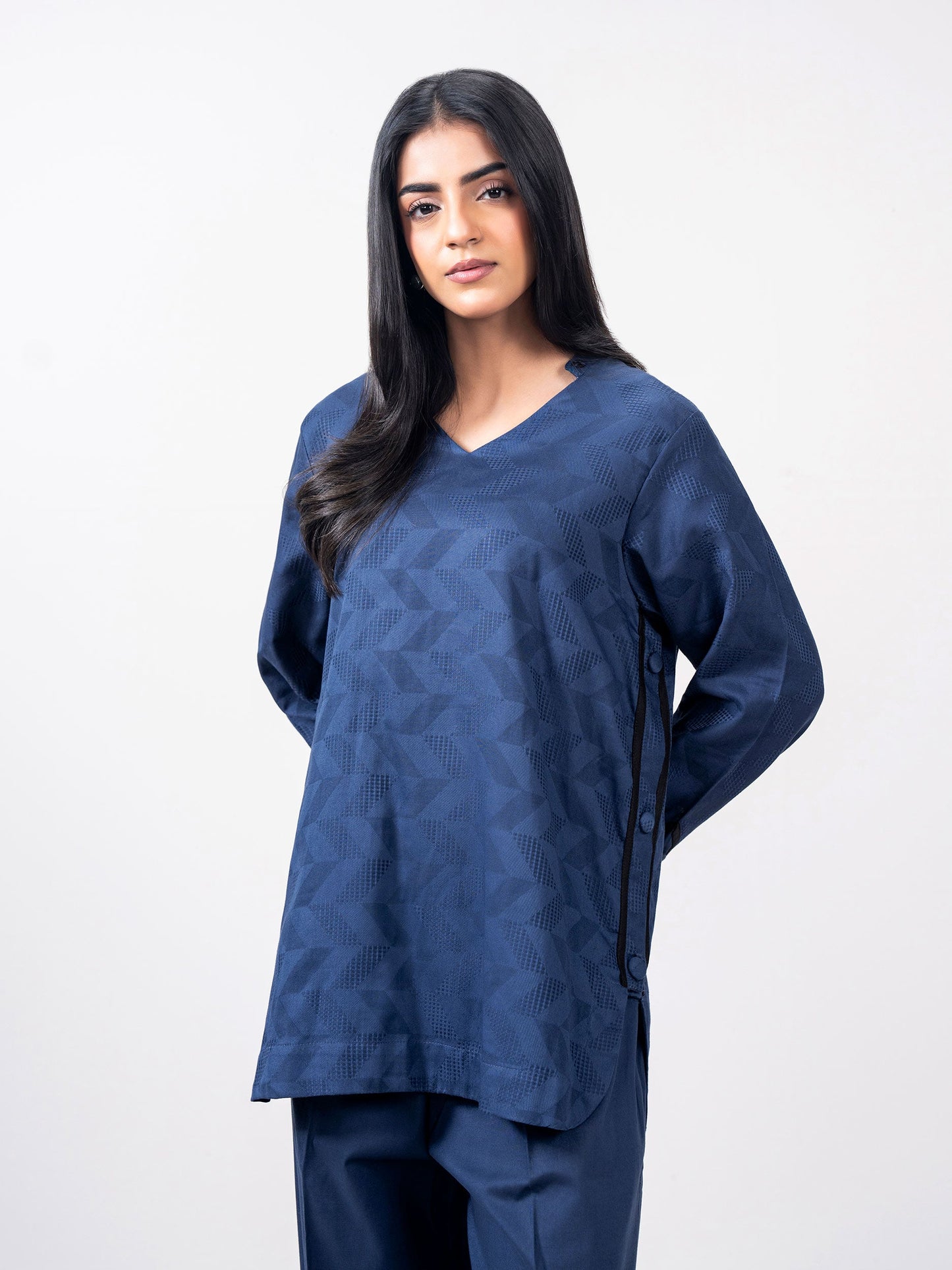 Self Jacquard Co ord set