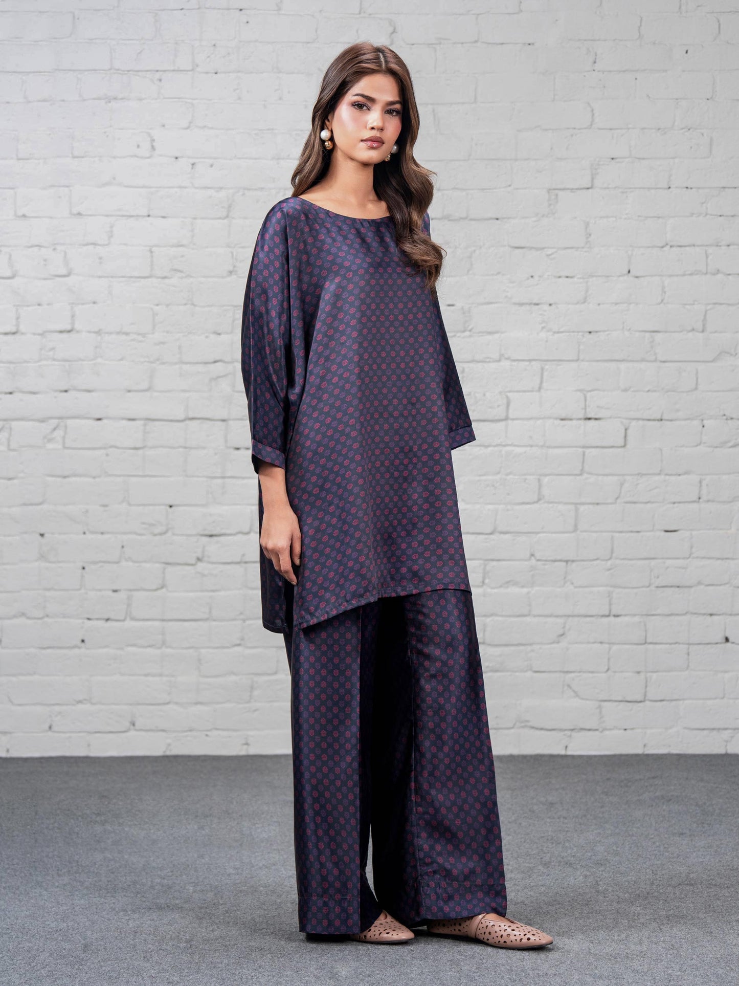 2 Piece Silk Suit (Pret)