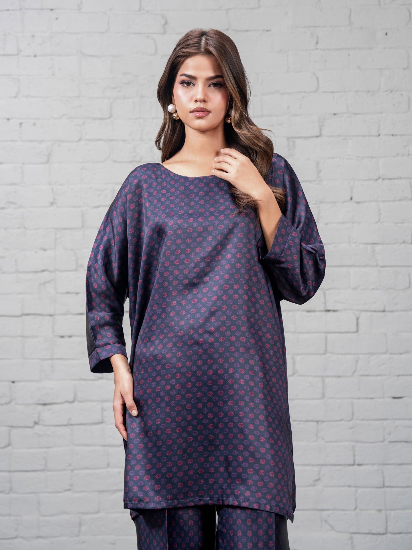 2 Piece Silk Suit (Pret)