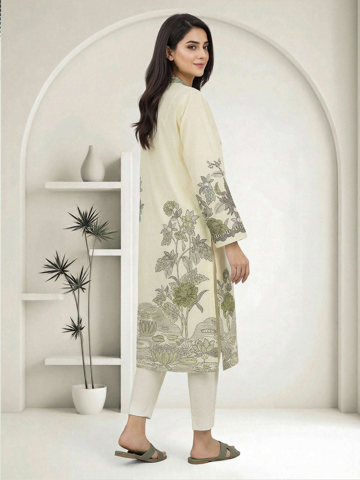 Lawn Slub Shirt (Pret)