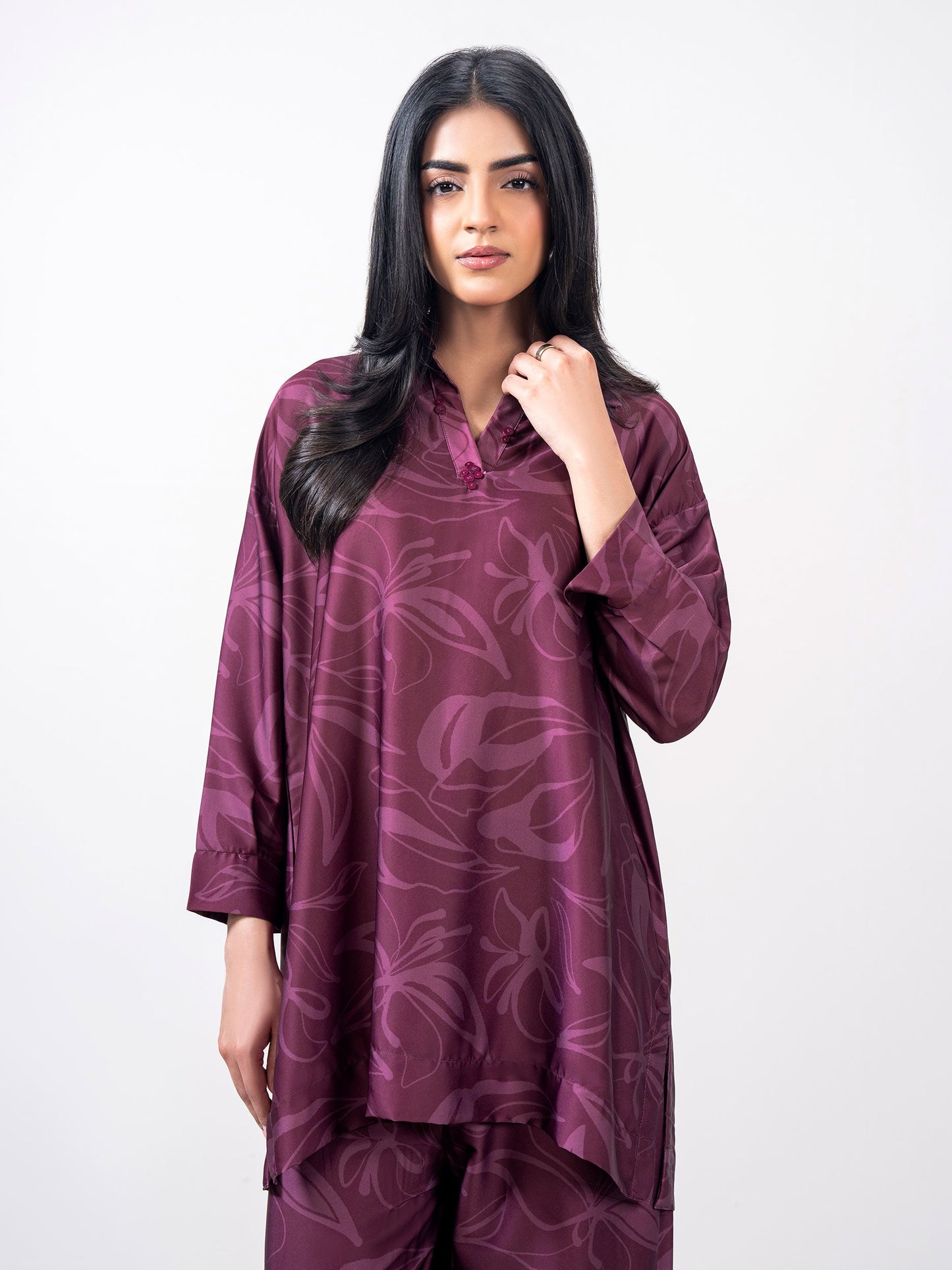 2 Piece Silk Suit (Pret)