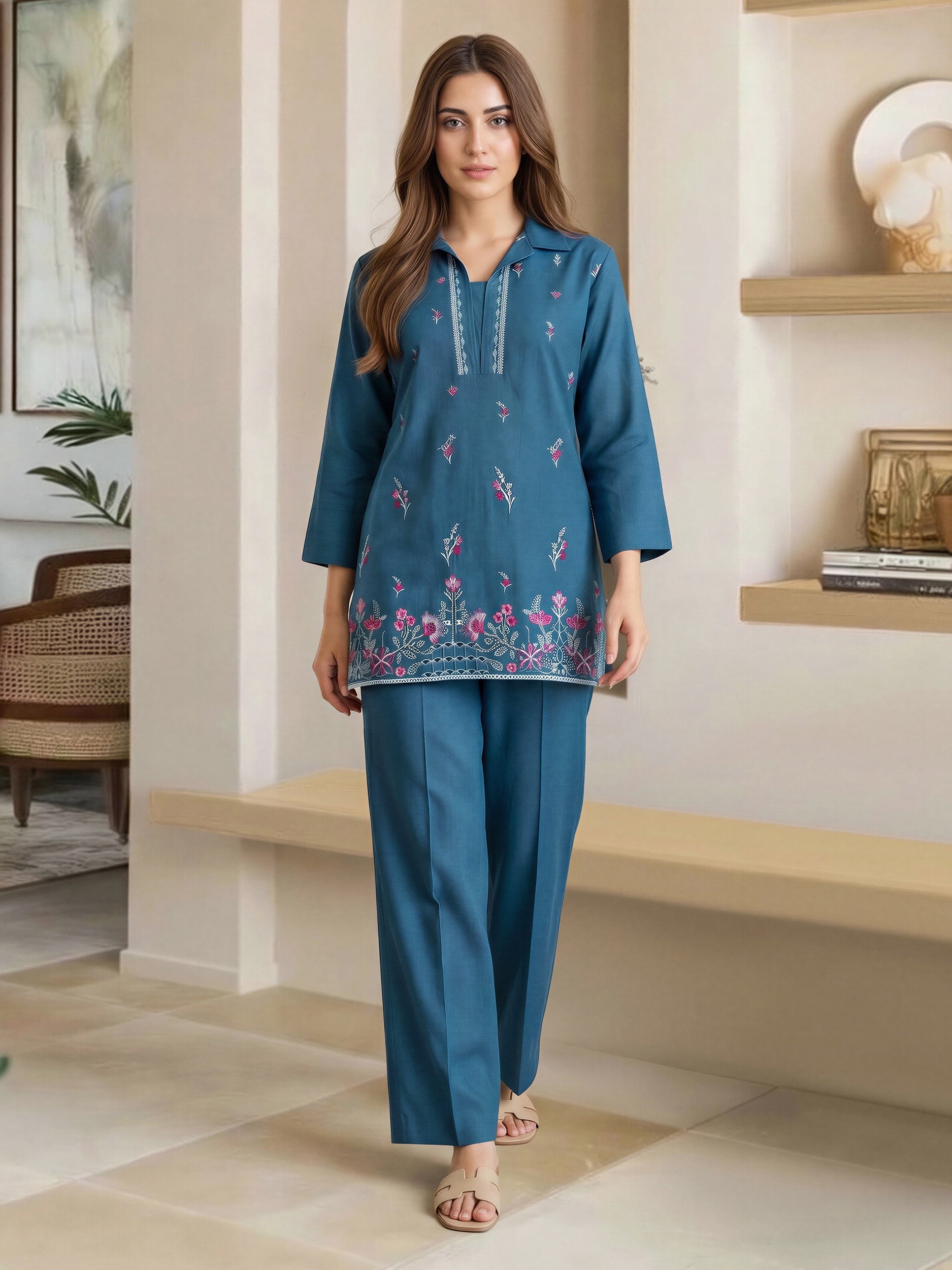 yarn-dyed-co-ord-set--embroidered