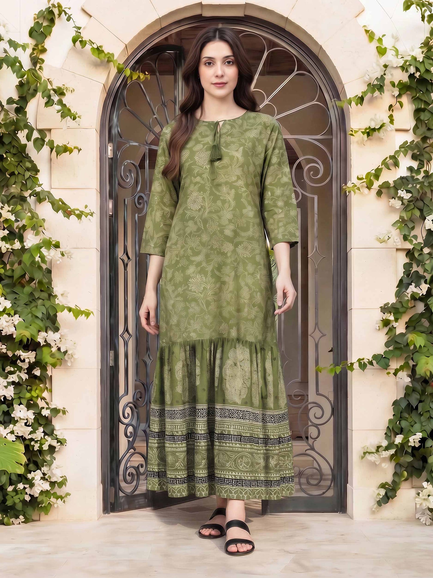 Poly Lawn Dress