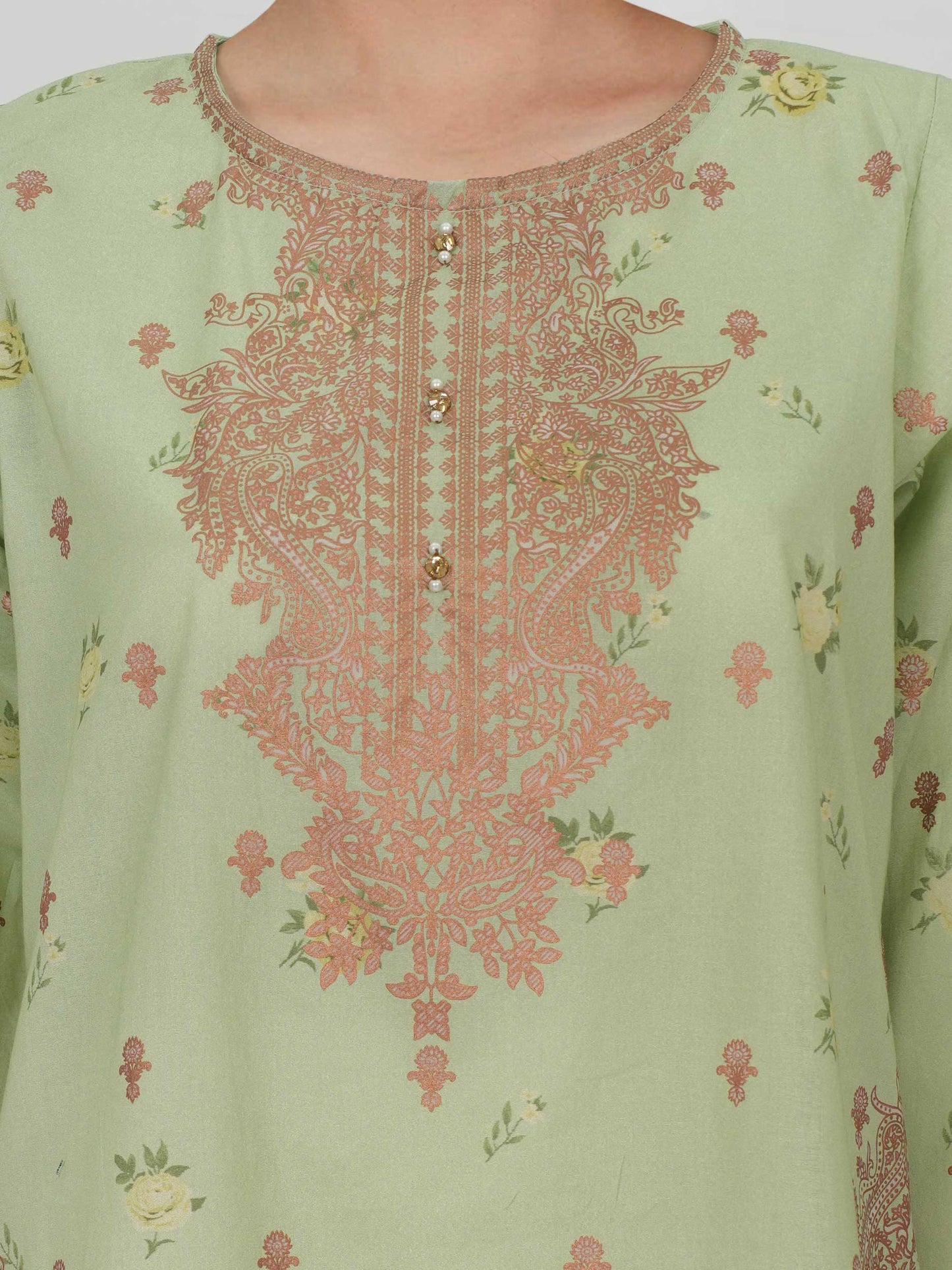 2 Piece Cambric Suit (Pret)