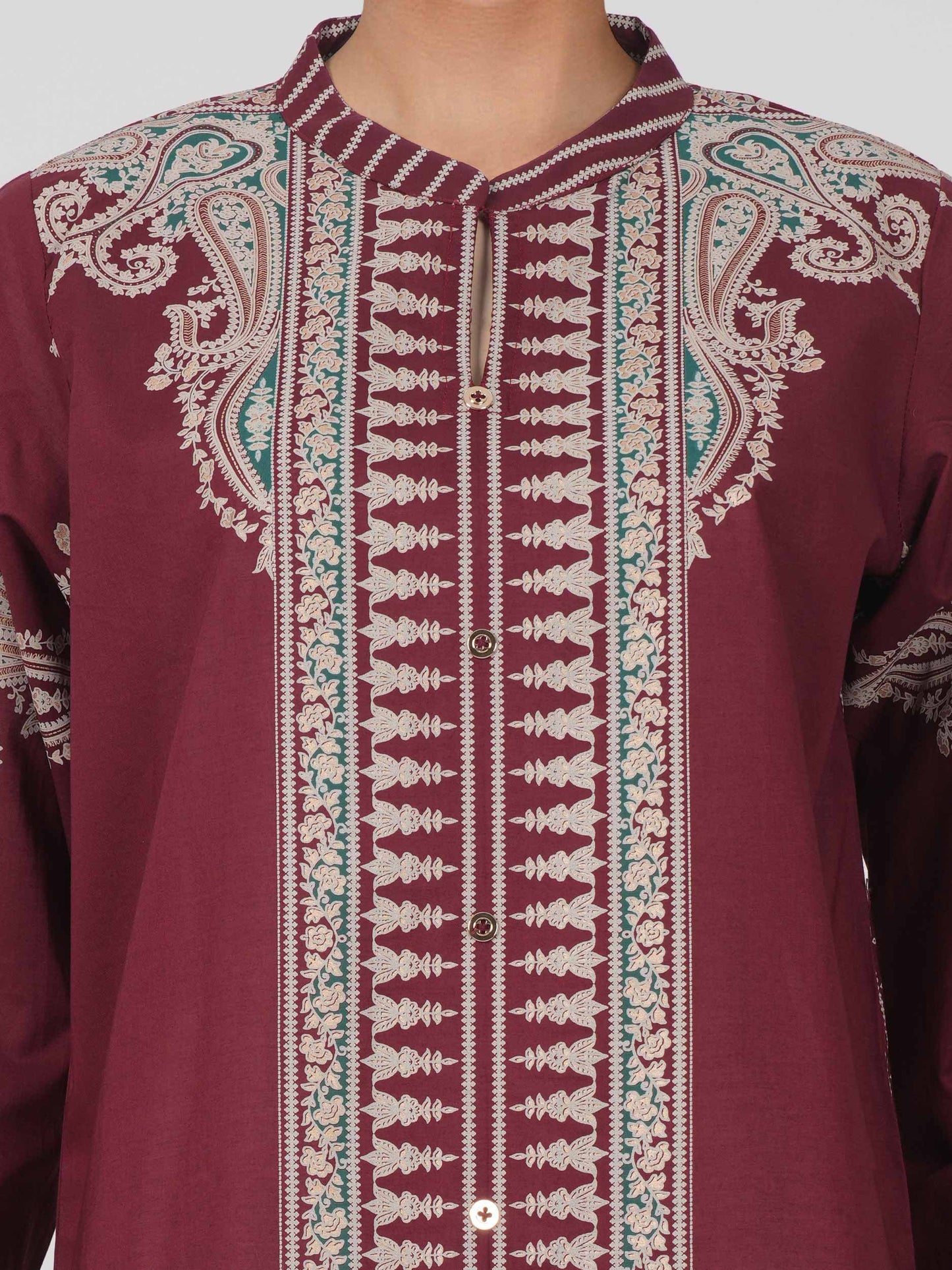 2 Piece Cambric Suit (Pret)