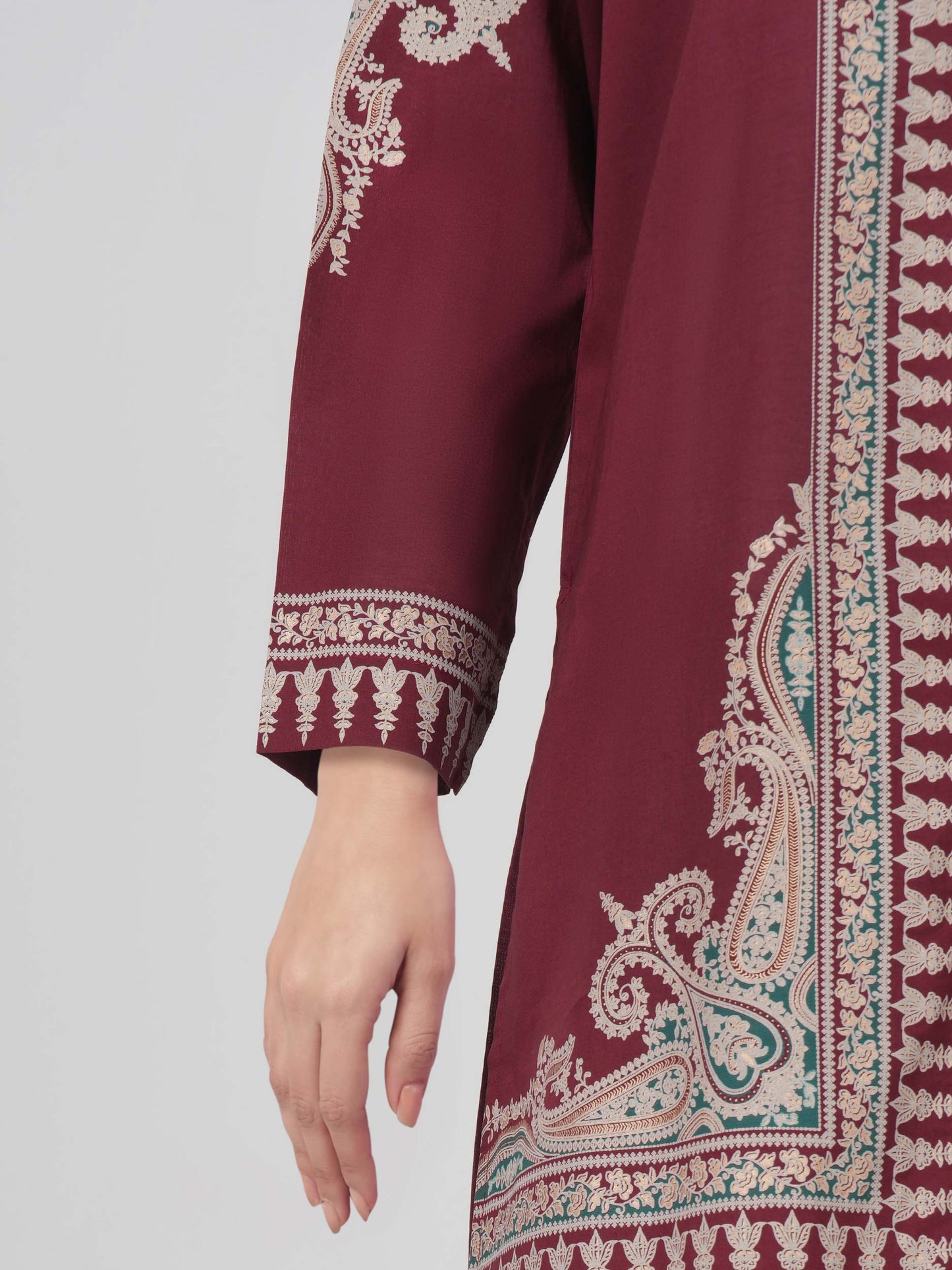 2 Piece Cambric Suit (Pret)