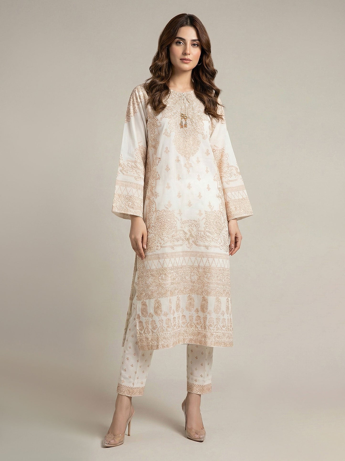 2 Piece Lawn Suit (Pret)