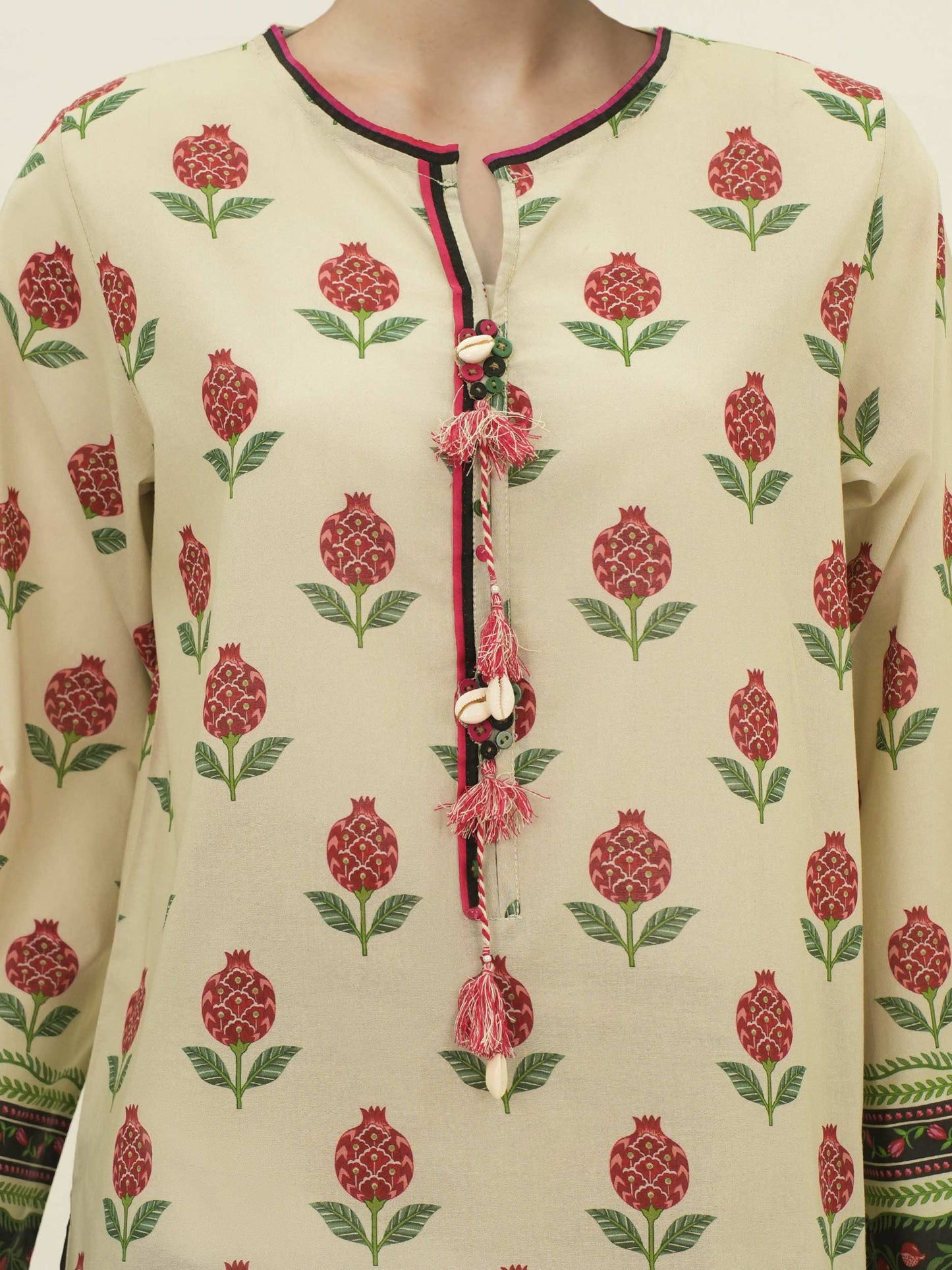 2 Piece Cambric Suit (Pret)
