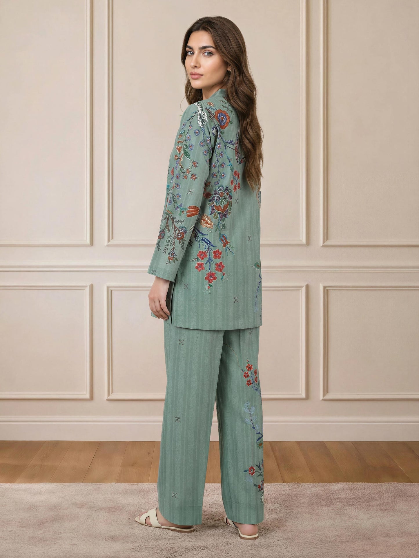 Lawn Slub Co-ord Set