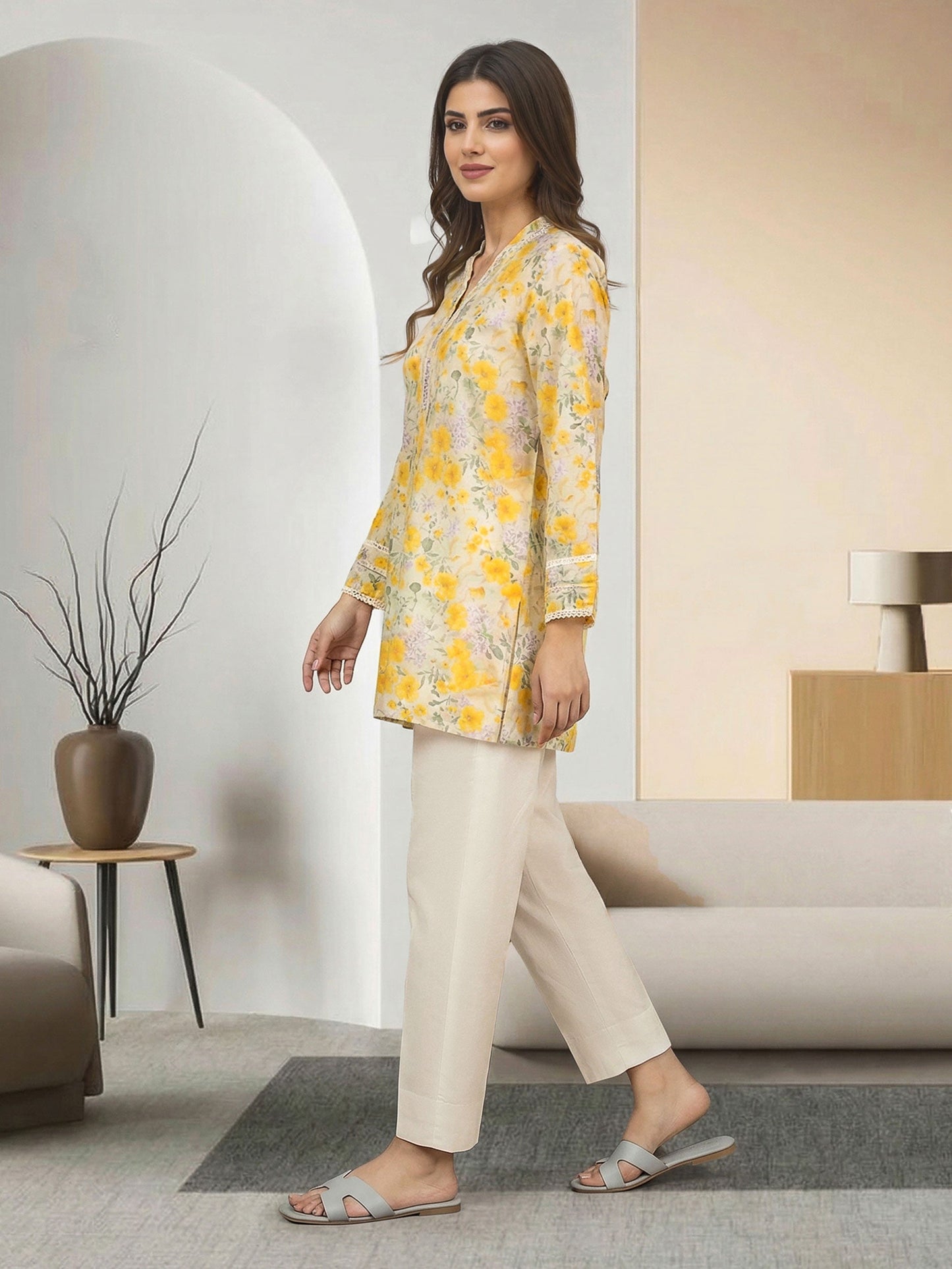 Cambric Kurti (Pret)