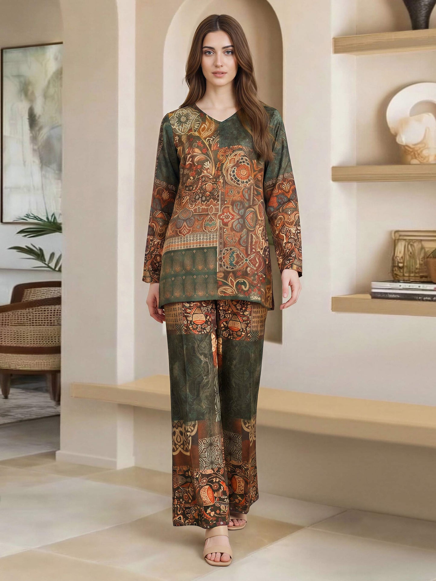 Silk Co-ord Set