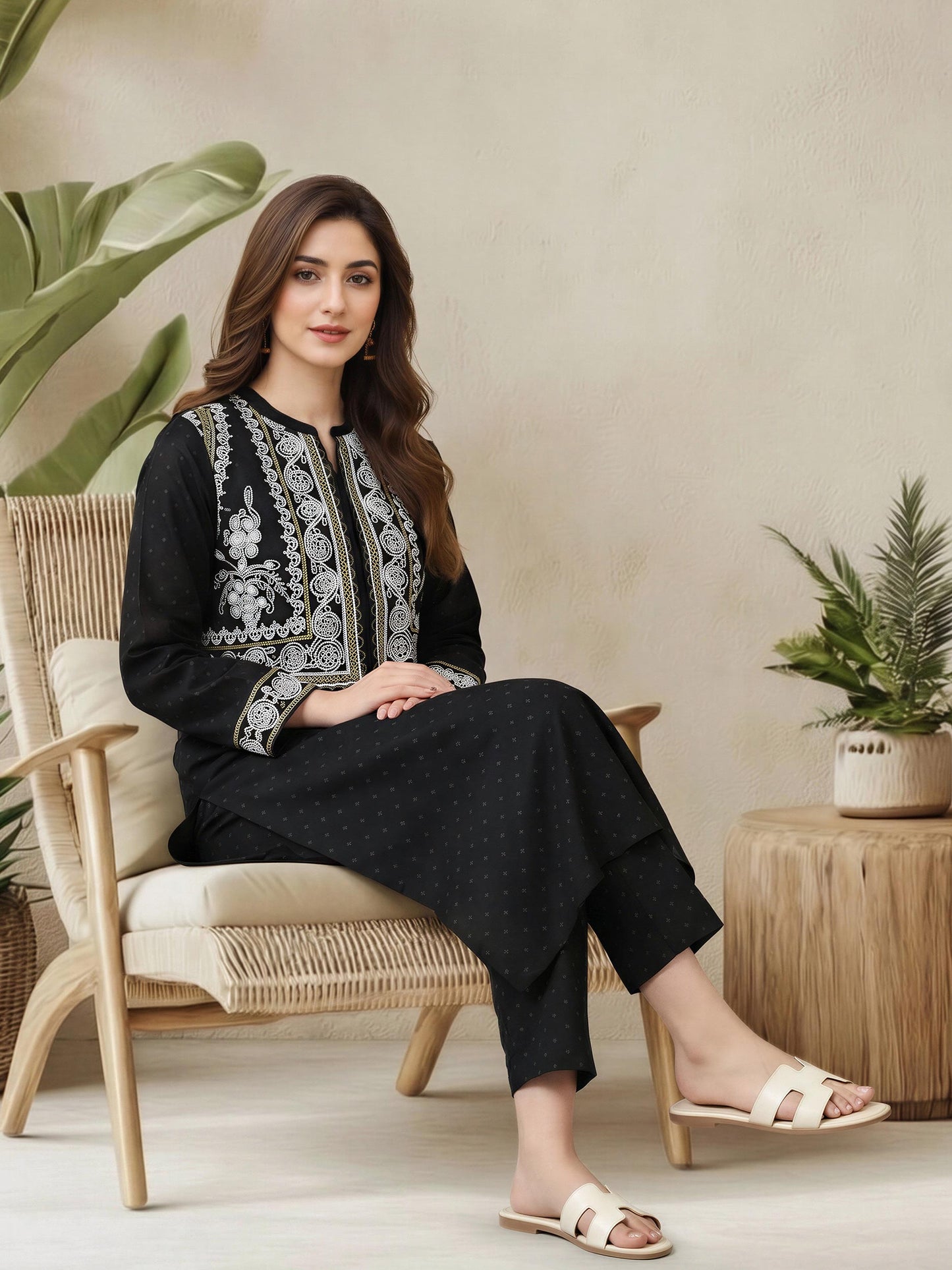 2 Piece Lawn Suit (Pret)
