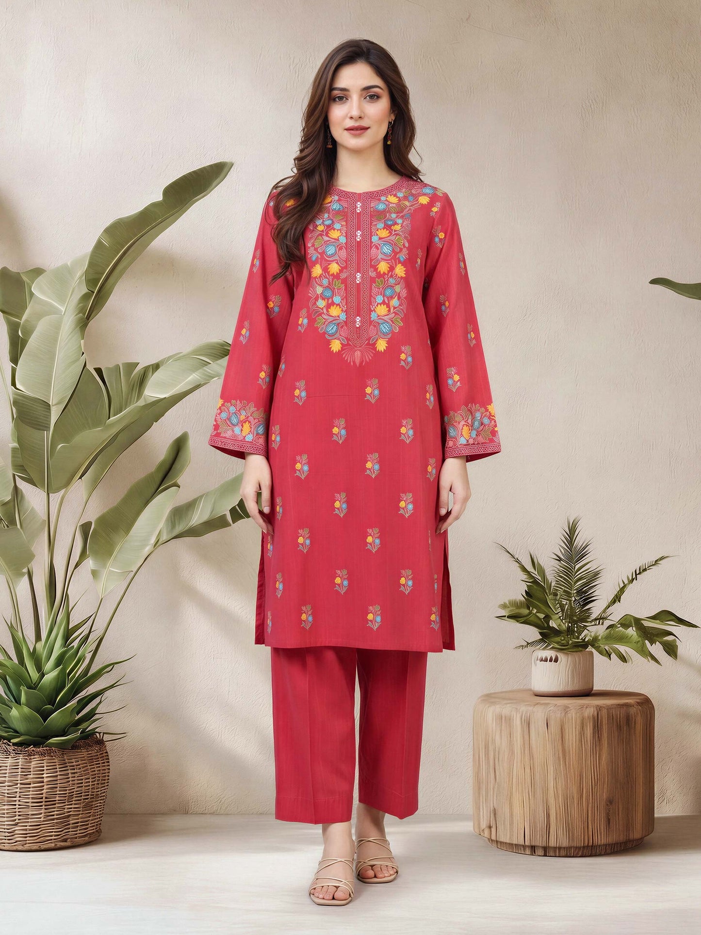 2 Piece Lawn Suit (Pret)