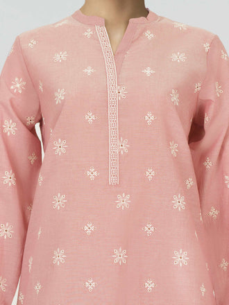 yarn-dyed-kurti--embroidered