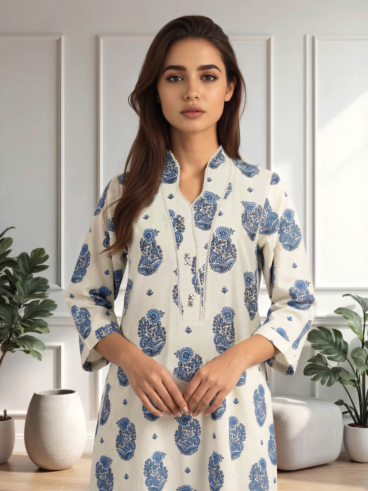 3 Piece Lawn Suit (Pret)