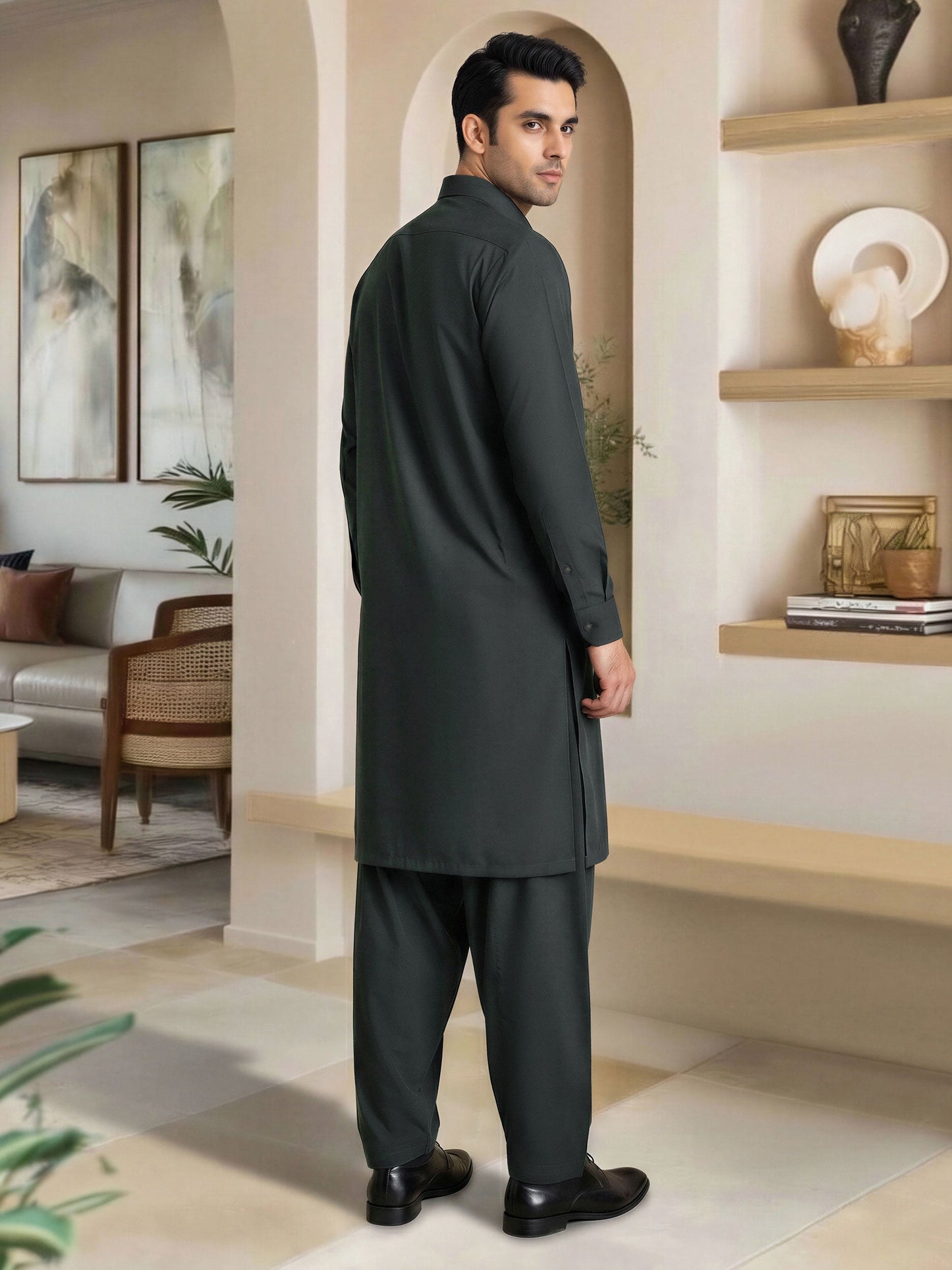 Wash & Wear Texture Suit
