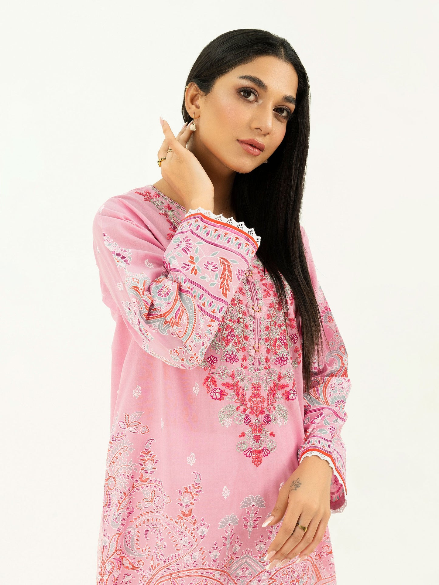 Lawn Kurti-Embroidered (Pret)