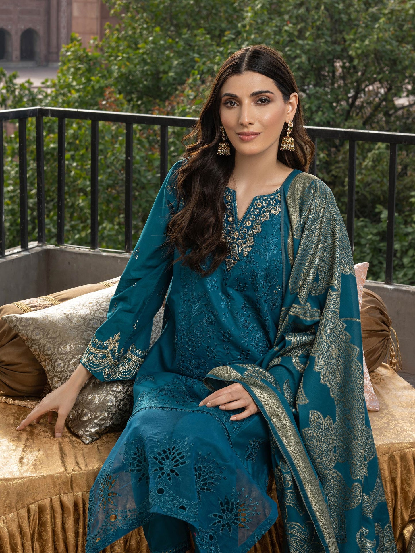 3 Piece Lawn Suit-Embroidered (Pret)