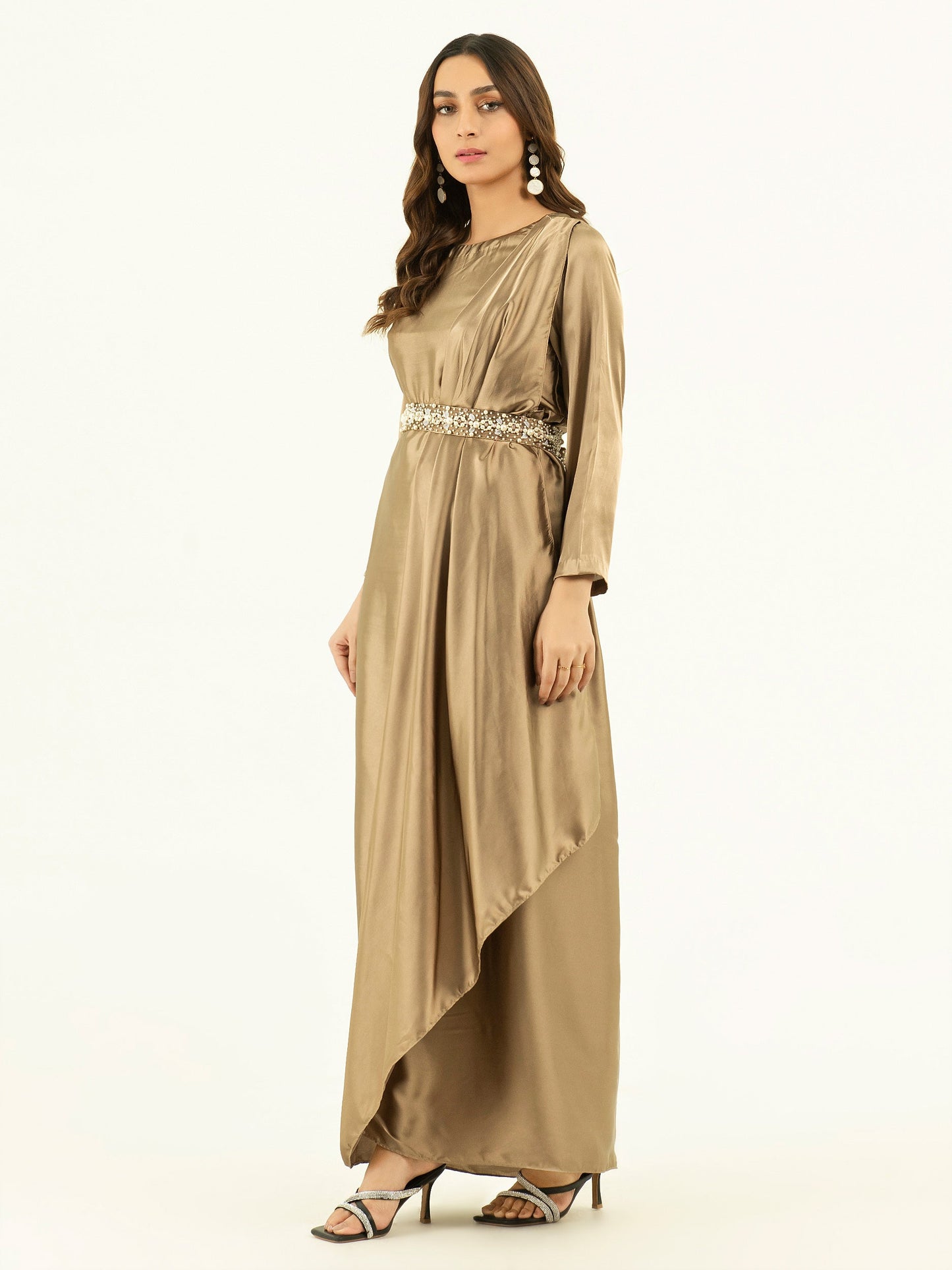 Silk Dress-Pret Embellished (Pret)