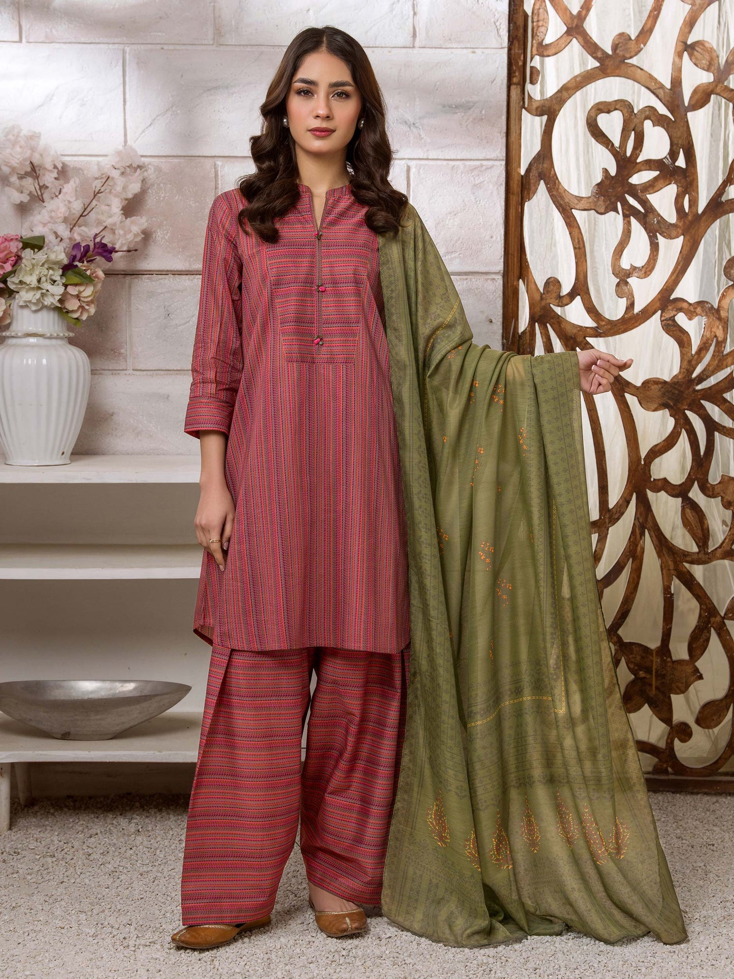 3 Piece Lawn Suit-Printed (Pret)