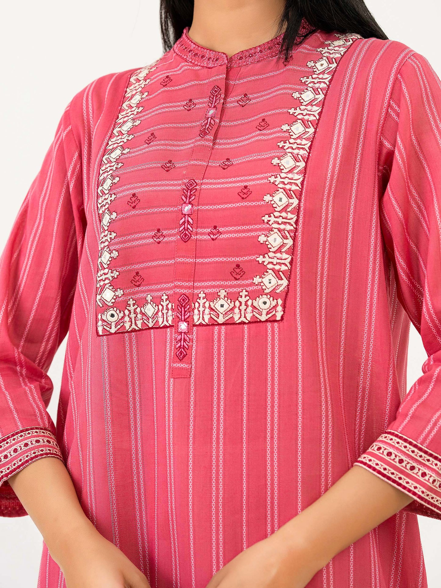 Lawn Shirt-Embroidered (Pret)