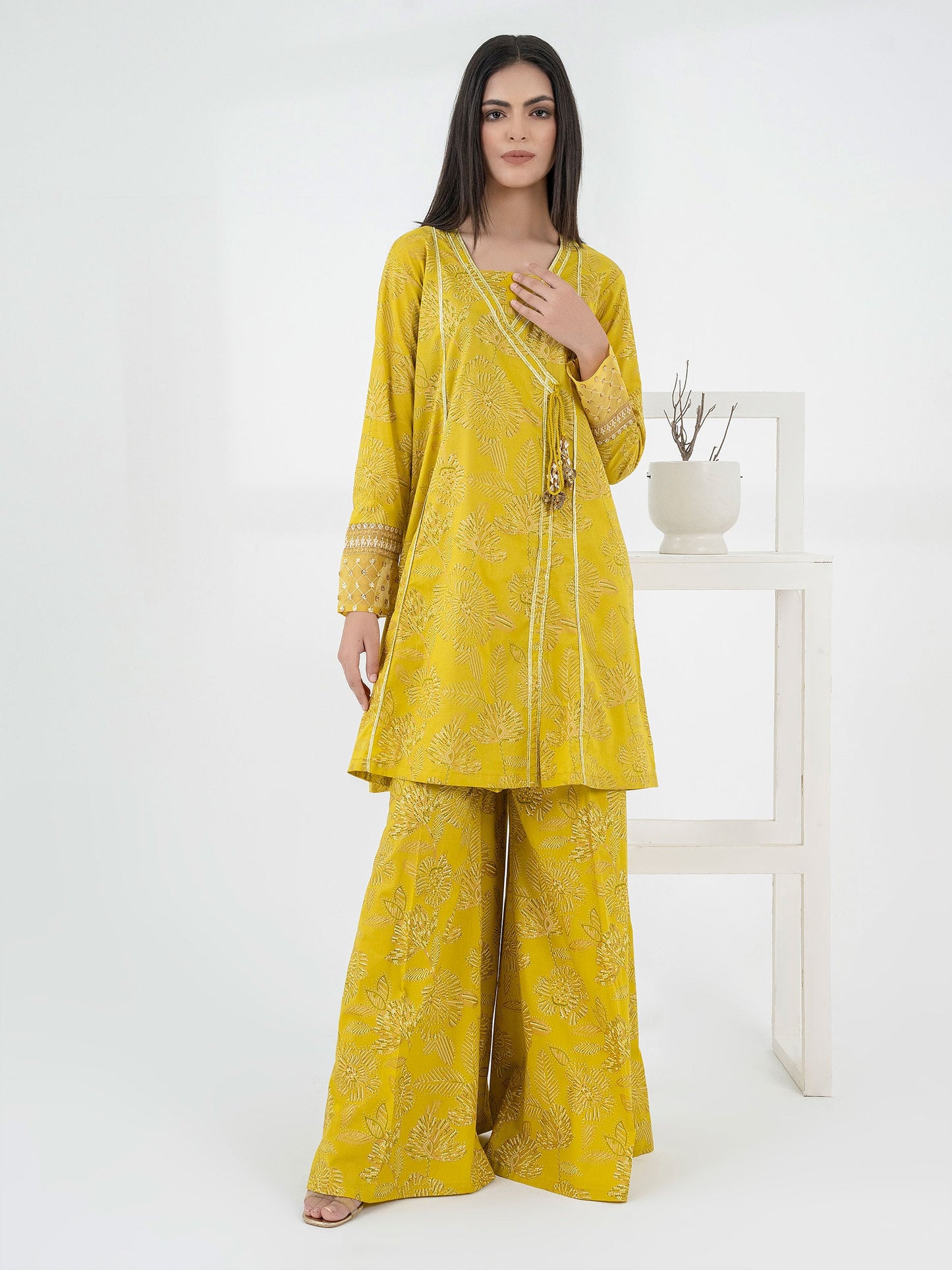 2 Piece Lawn Suit-Paste Print (Pret)