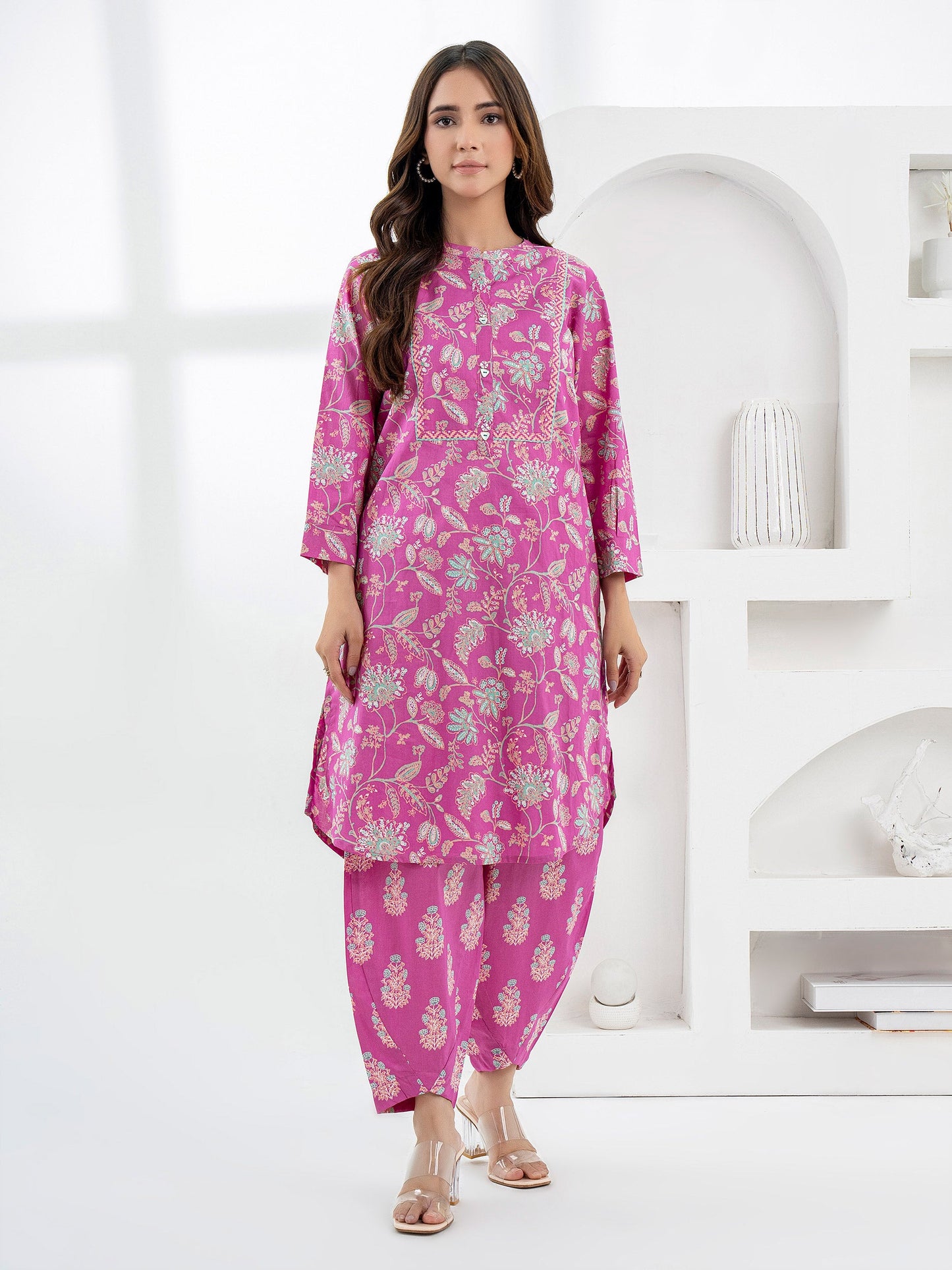 2 Piece Lawn Suit-Printed (Pret)