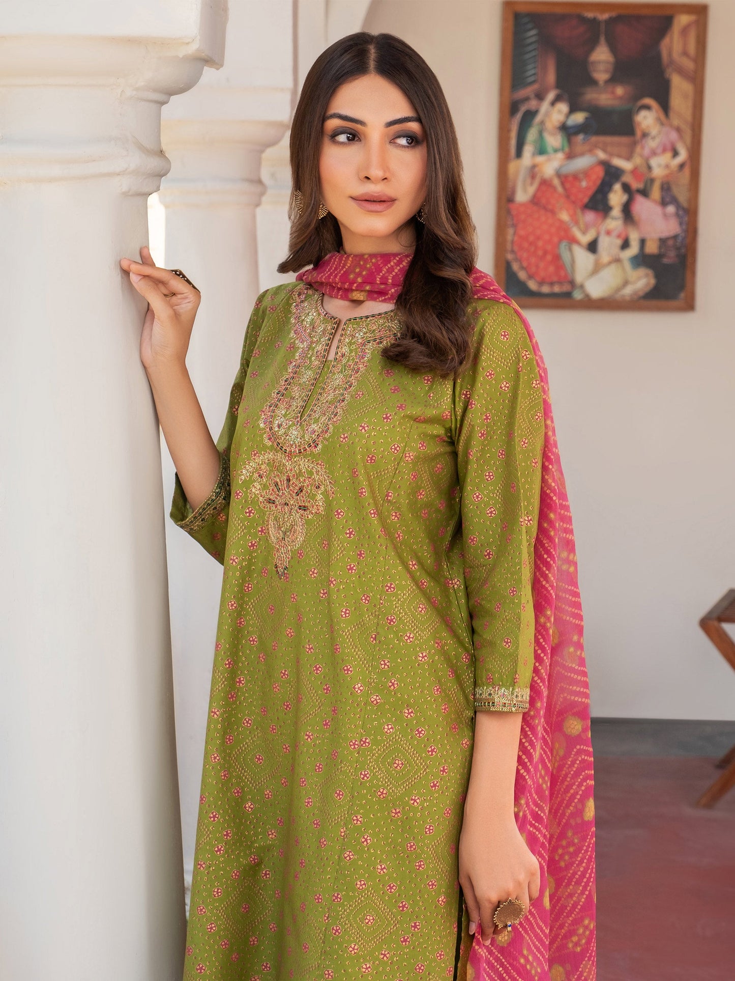 3 Piece Lawn Suit-Embroidered (Pret)