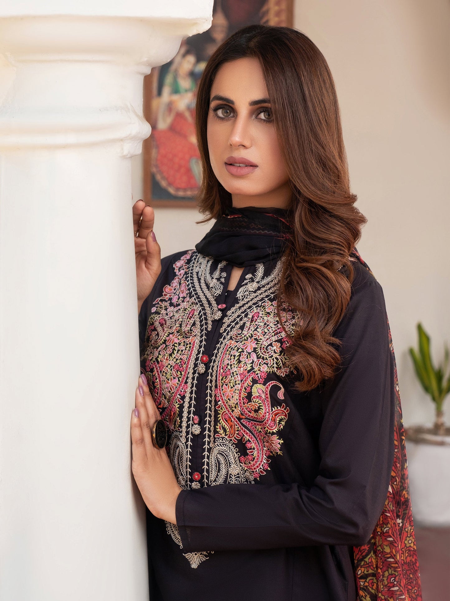 2 Piece Lawn Suit-Embroidered (Pret)