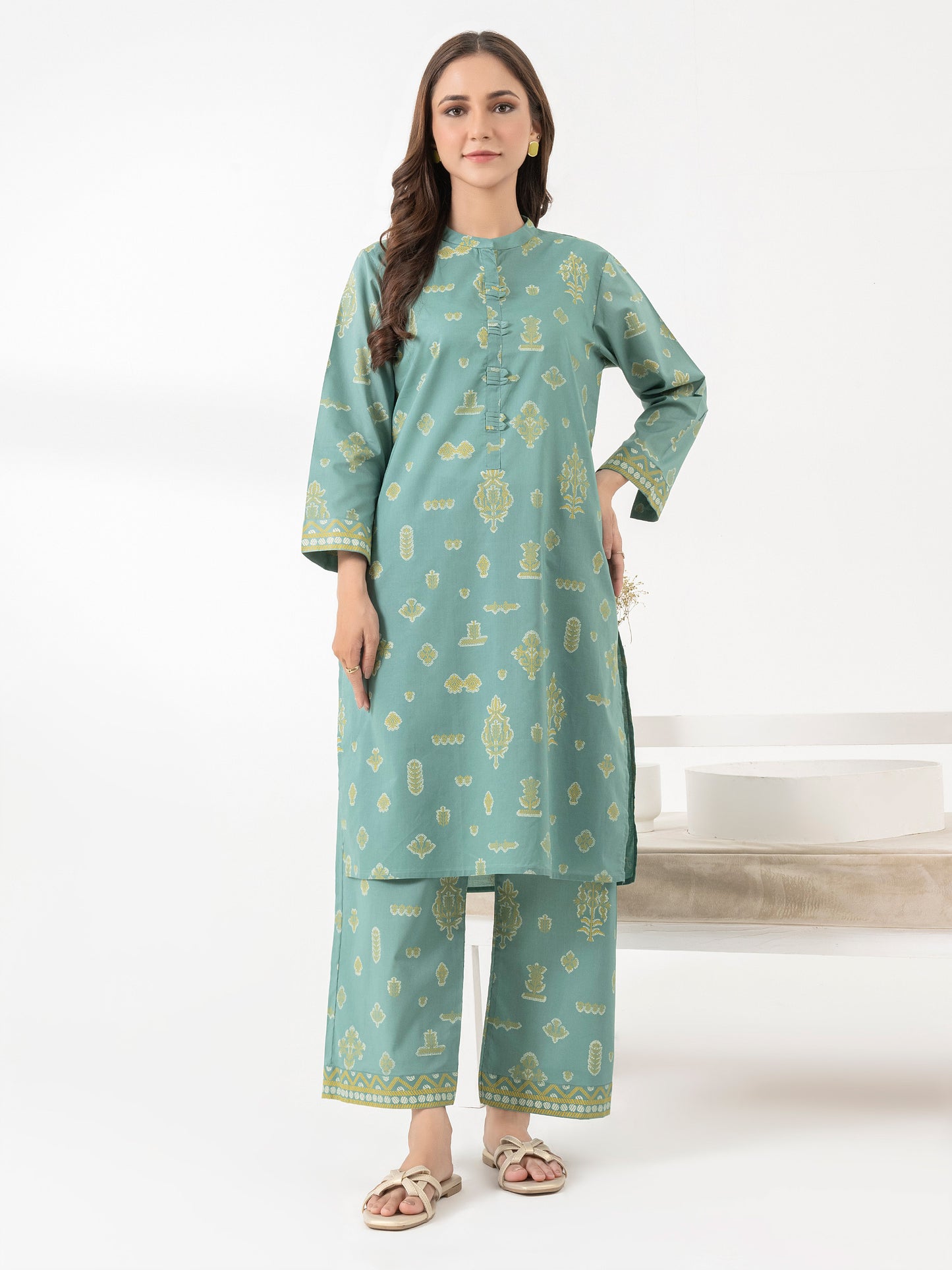 2 Piece Lawn Suit-Printed (Pret)