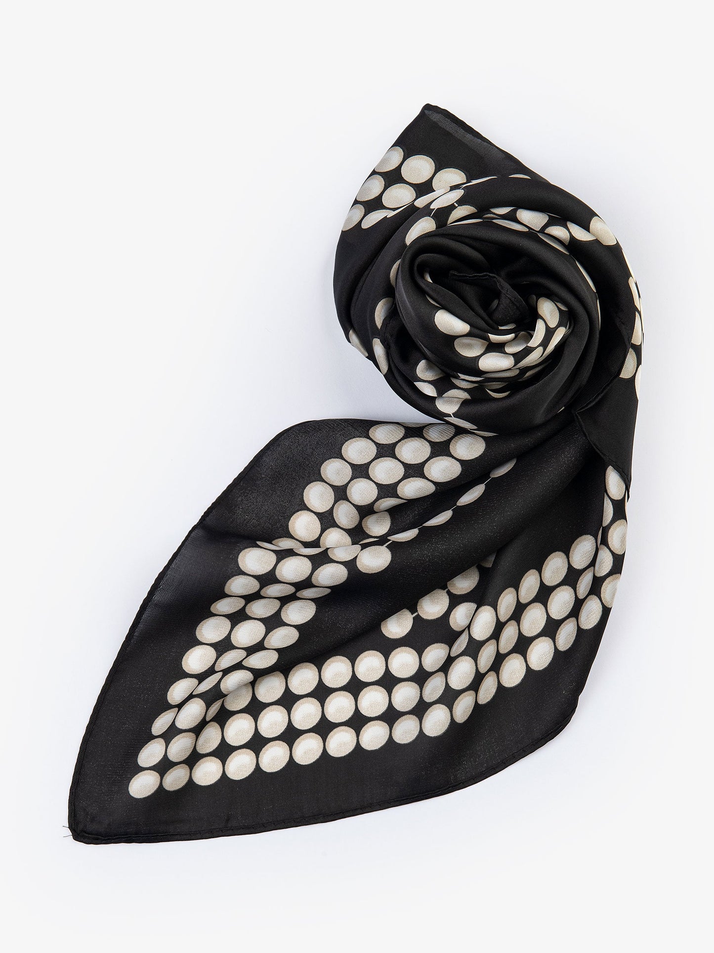 Printed Silk Mini Scarf