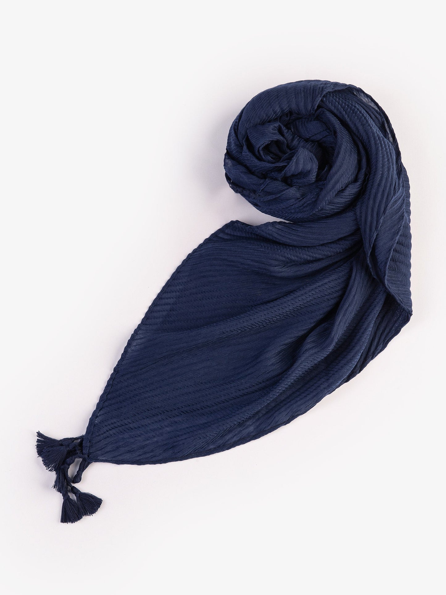 Dyed Crush Viscose Scarf