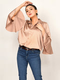 flare-sleeved-silk-top