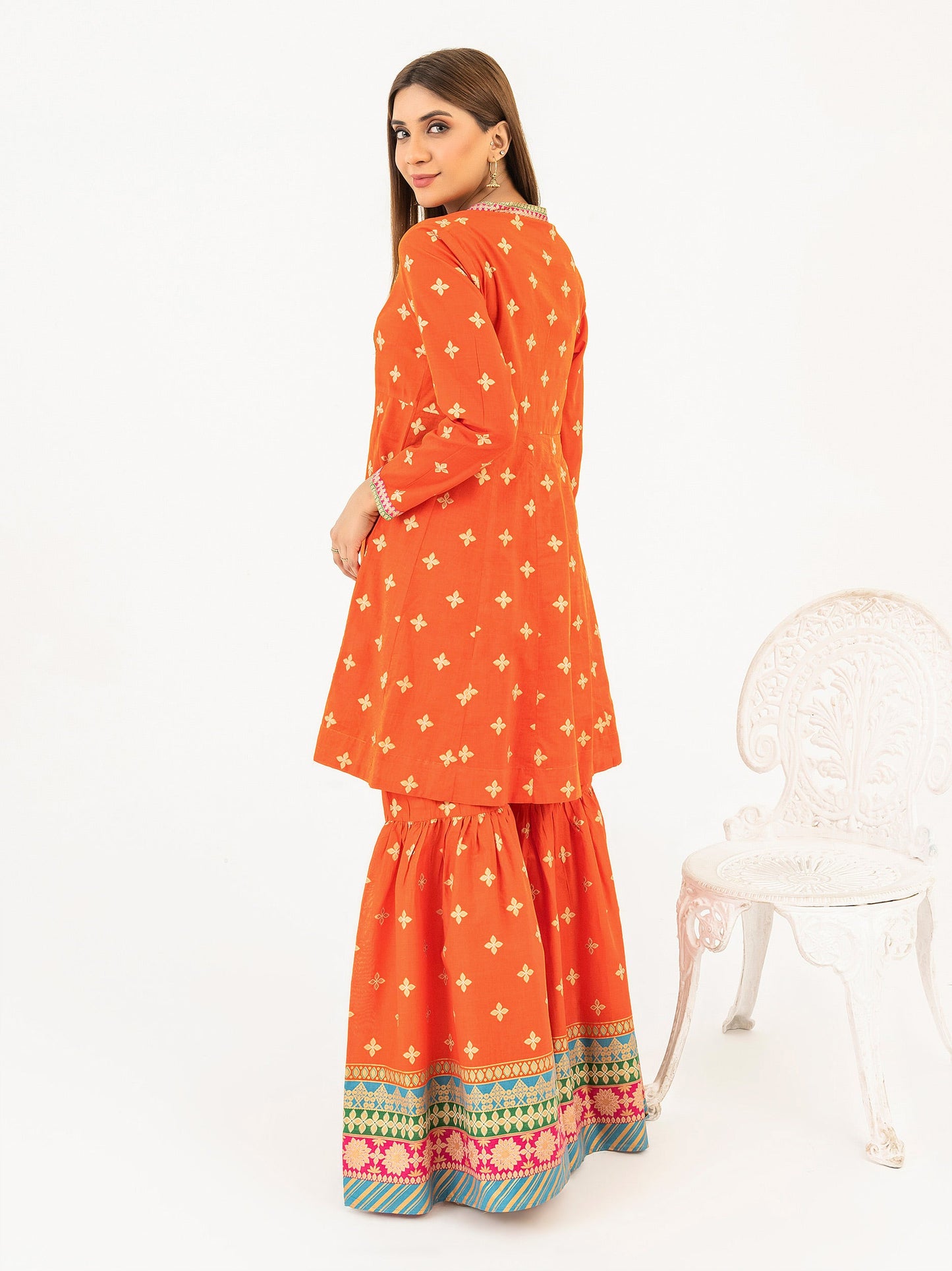 2 Piece Lawn Suit-Paste Print (Pret)