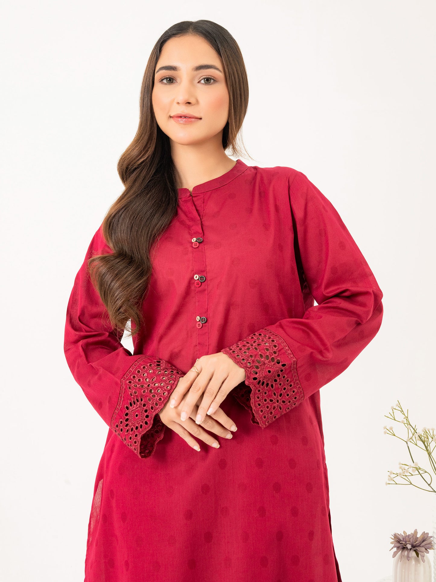 2 Piece Lawn Suit-Embroidered(Pret)