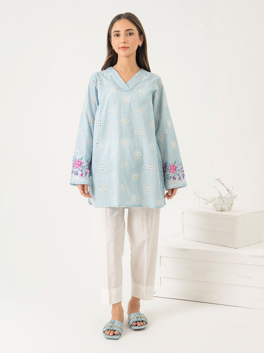 Sunlit Garden Embroidered Kurti