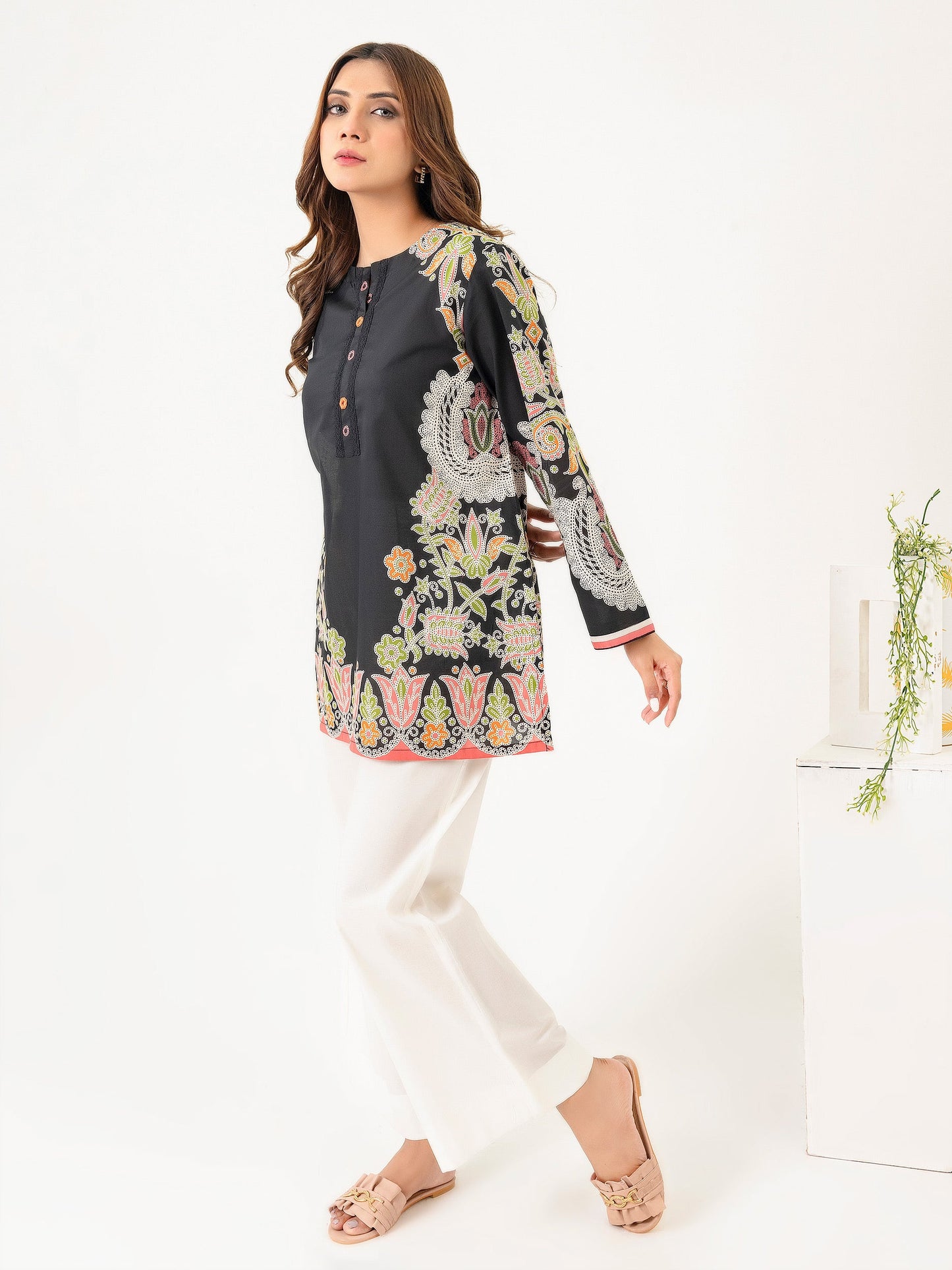 Lawn Kurti-Printed