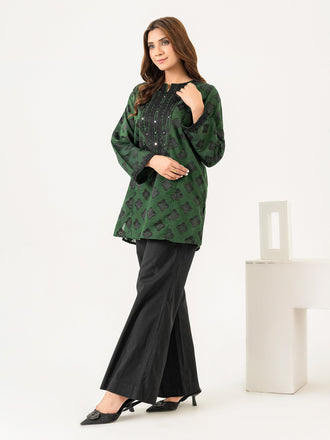 jacquard-kurti-embroidered