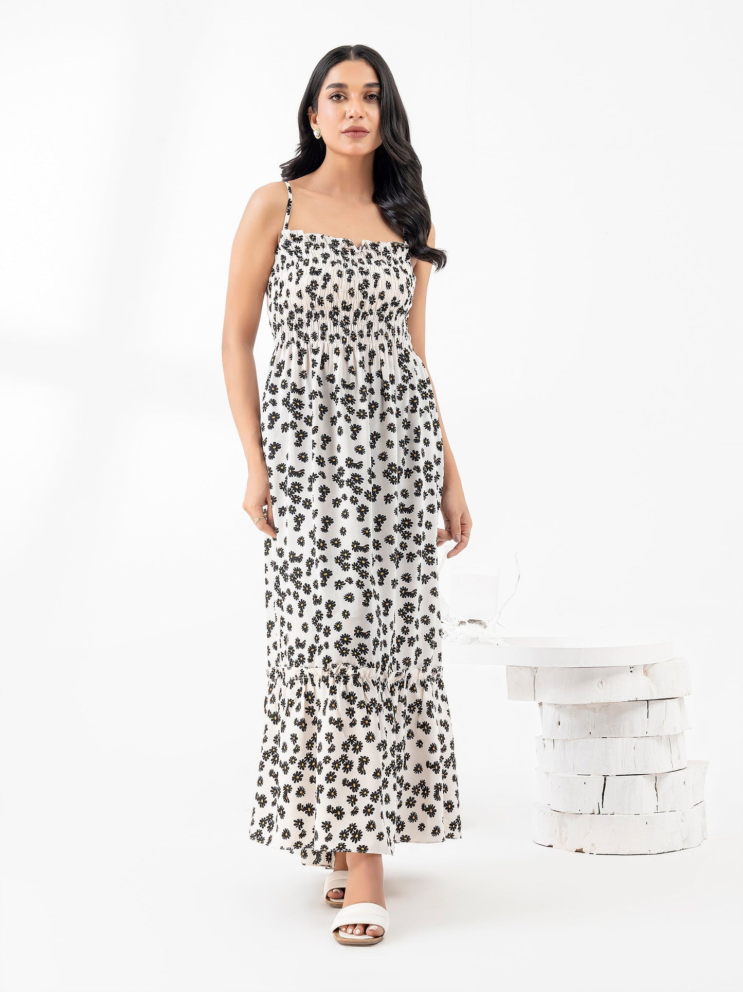 Printed Georgette Dress