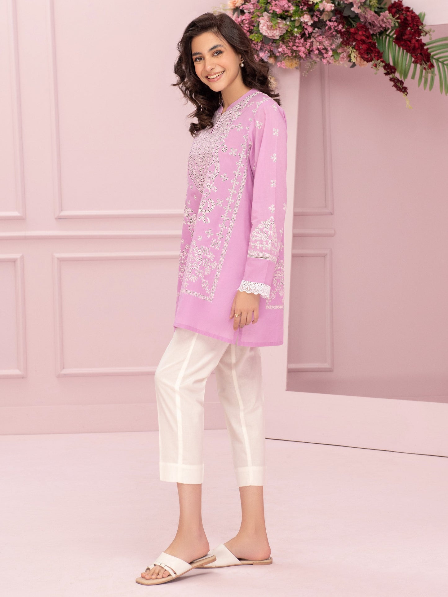 Lawn Kurti-Pasted (Pret)