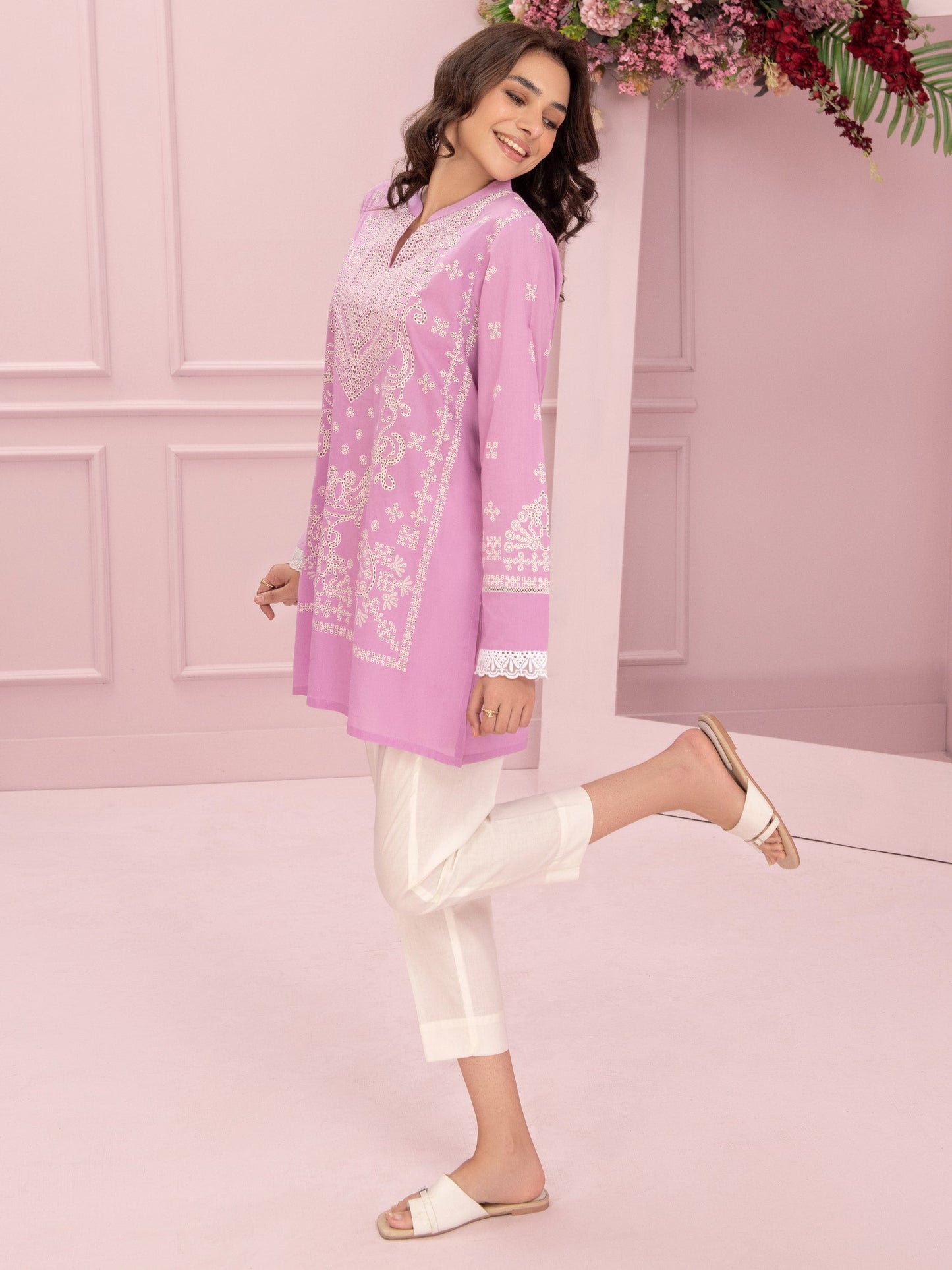 Lawn Kurti-Pasted (Pret)