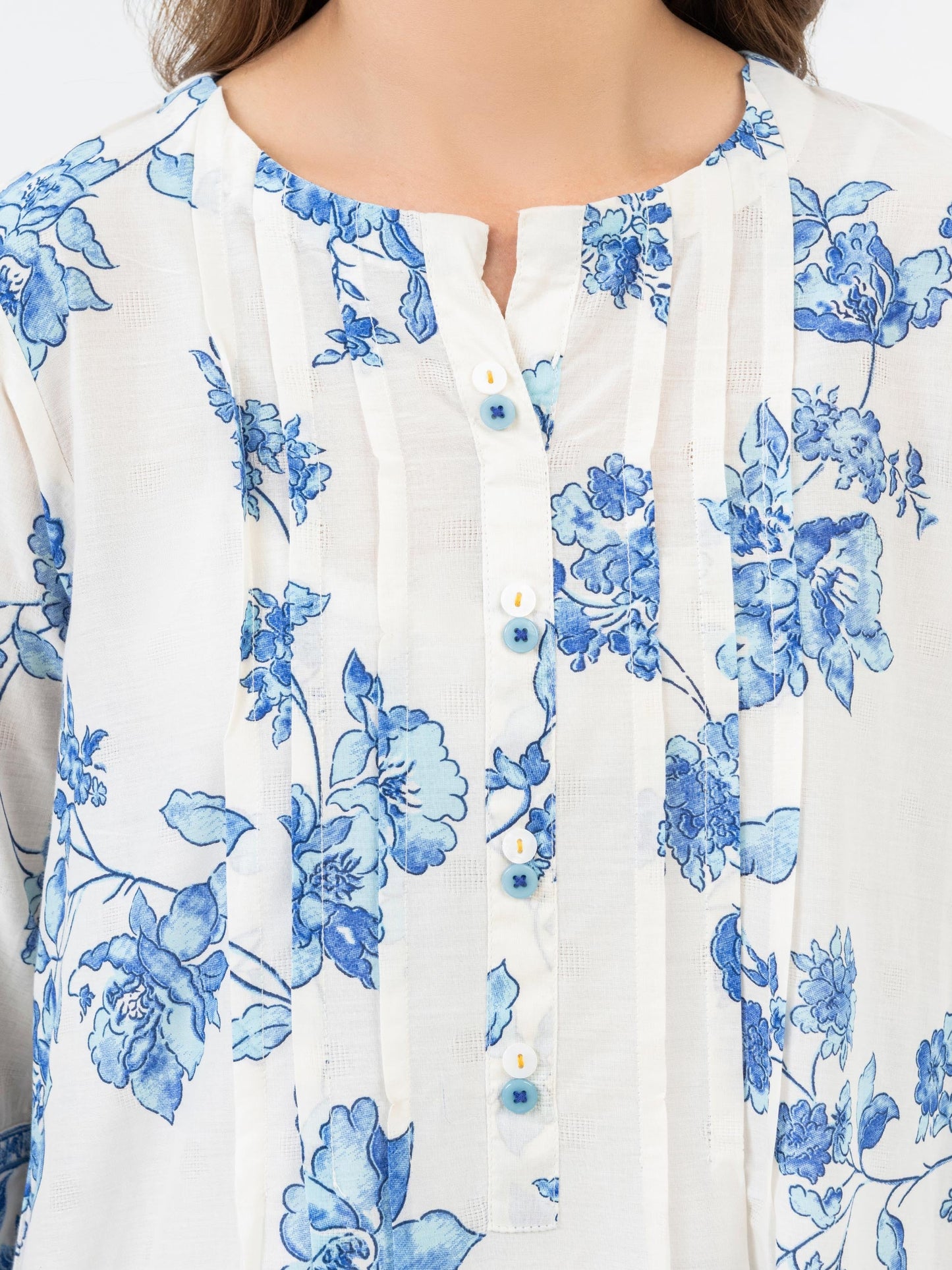 Lawn Shirt-Embroidered(Pret)