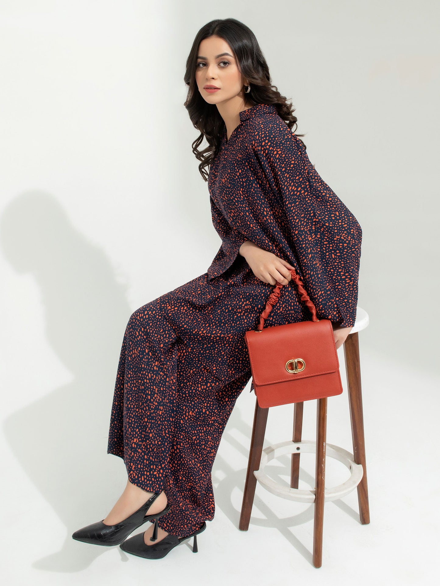 Printed Linen Co-Ord Set (Pret)