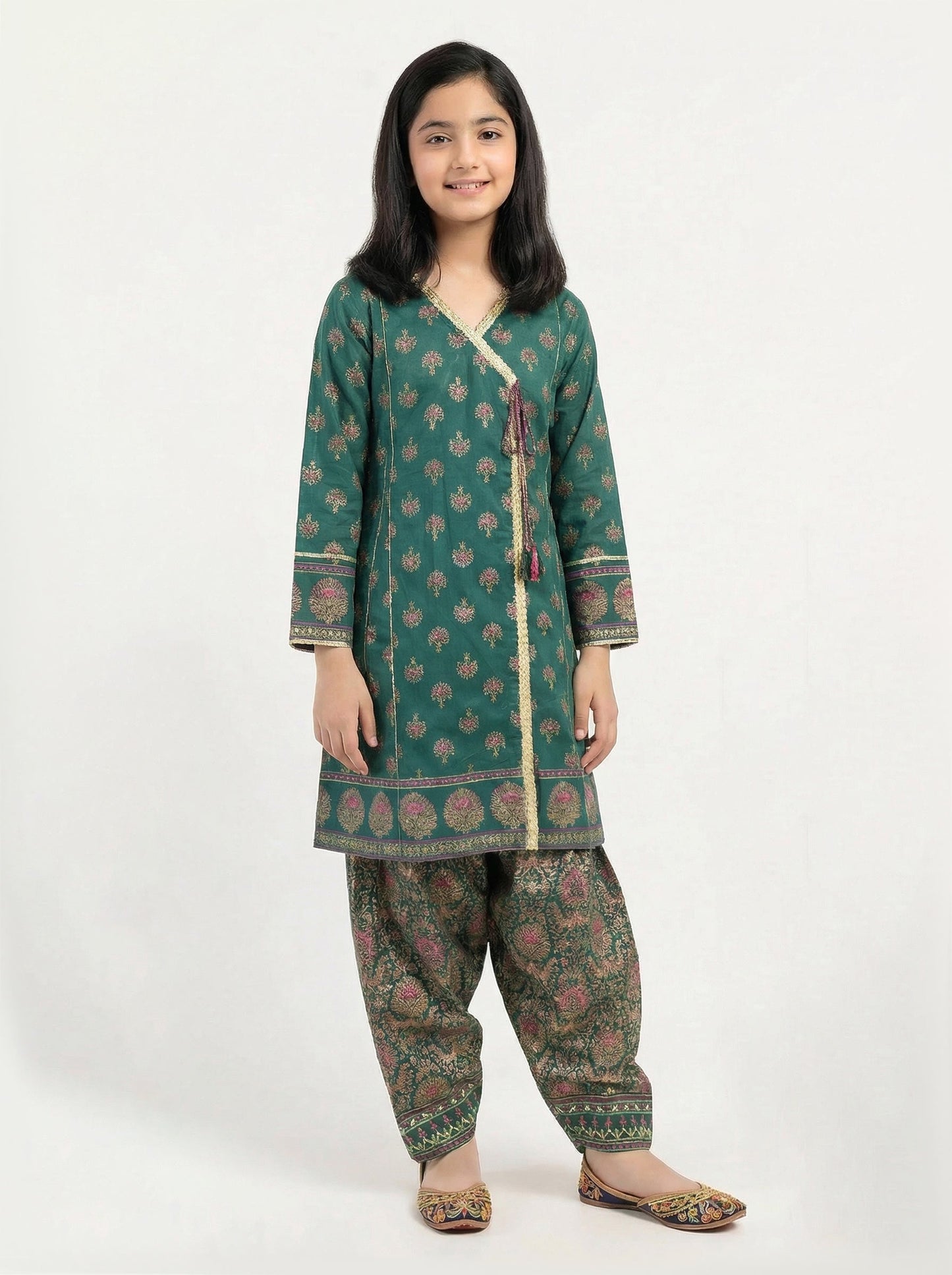 2 Piece Cambic Suit- (Pret)
