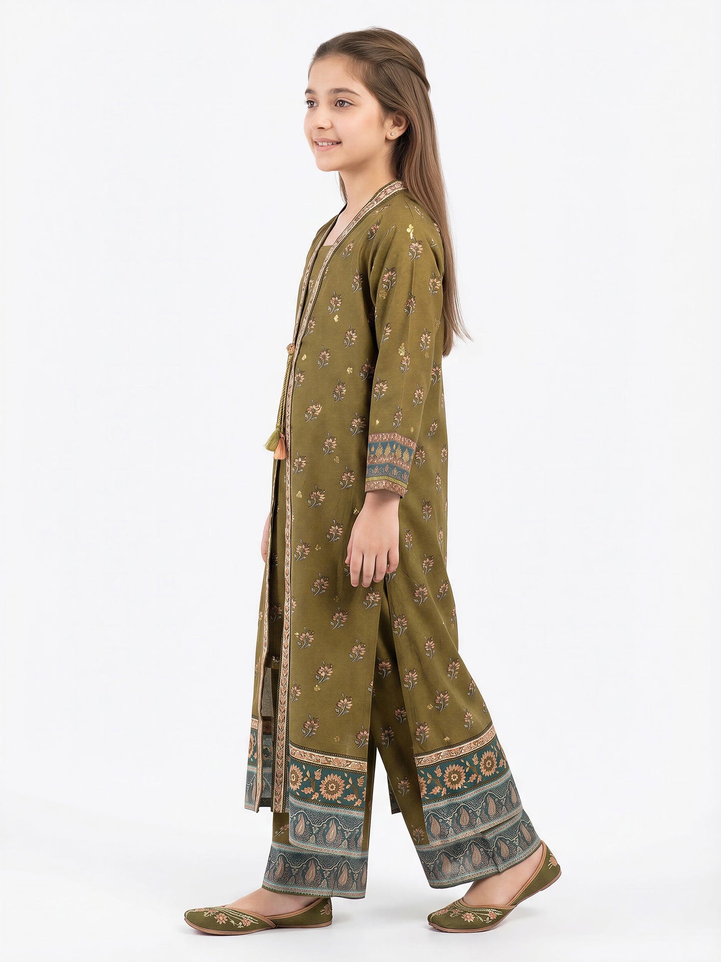 2 Piece Lawn Suit- Embroidered (Pret)