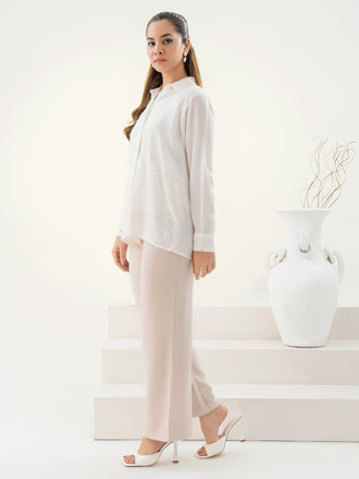 embroidered-crepe-top