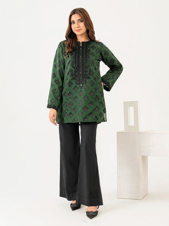 jacquard-kurti-embroidered