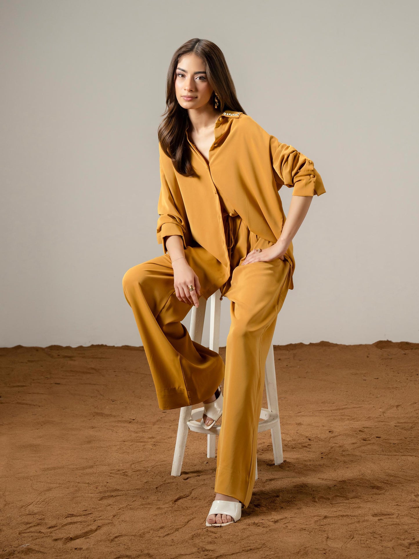 Grip Co-ord Set-Dyed